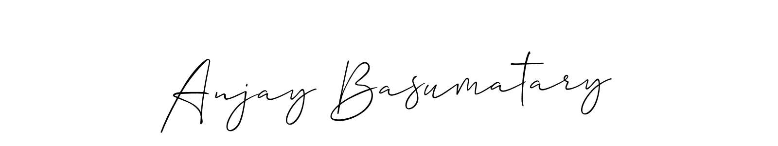 Make a beautiful signature design for name Anjay Basumatary. Use this online signature maker to create a handwritten signature for free. Anjay Basumatary signature style 2 images and pictures png