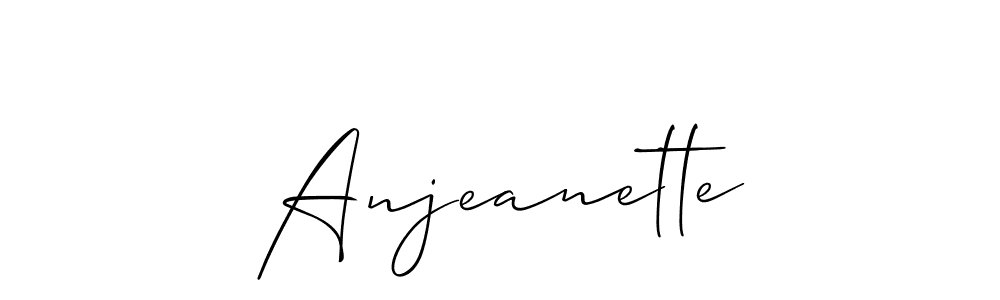 Here are the top 10 professional signature styles for the name Anjeanette. These are the best autograph styles you can use for your name. Anjeanette signature style 2 images and pictures png