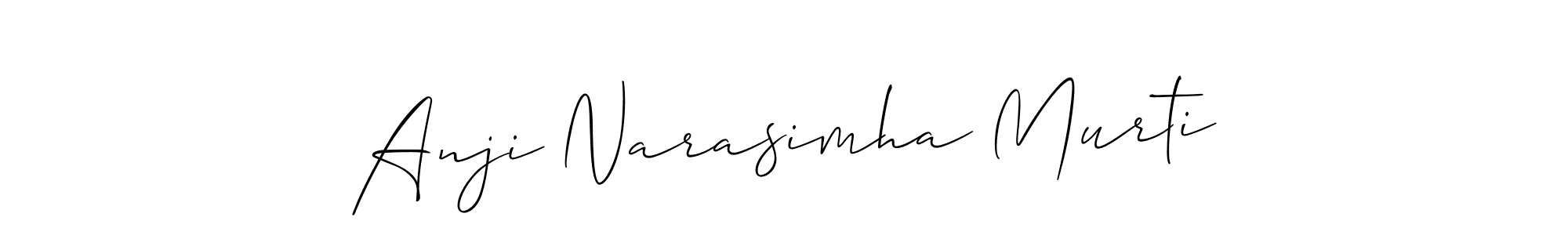 Make a beautiful signature design for name Anji Narasimha Murti. Use this online signature maker to create a handwritten signature for free. Anji Narasimha Murti signature style 2 images and pictures png