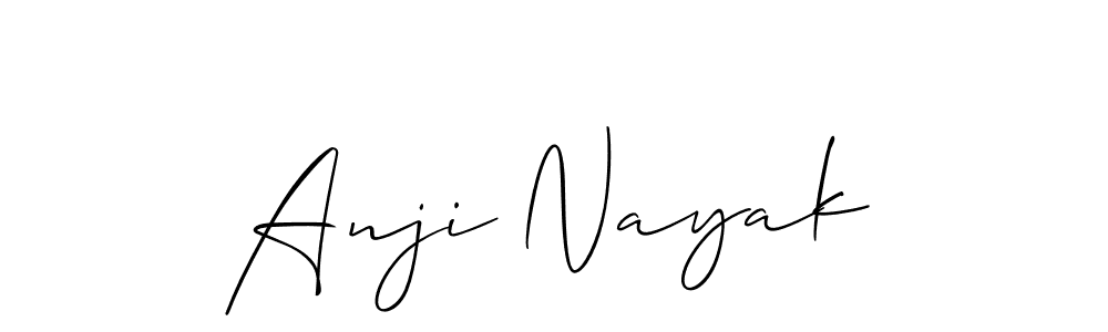 See photos of Anji Nayak official signature by Spectra . Check more albums & portfolios. Read reviews & check more about Allison_Script font. Anji Nayak signature style 2 images and pictures png