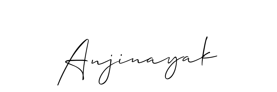 Make a beautiful signature design for name Anjinayak. Use this online signature maker to create a handwritten signature for free. Anjinayak signature style 2 images and pictures png