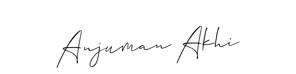 Make a short Anjuman Akhi signature style. Manage your documents anywhere anytime using Allison_Script. Create and add eSignatures, submit forms, share and send files easily. Anjuman Akhi signature style 2 images and pictures png