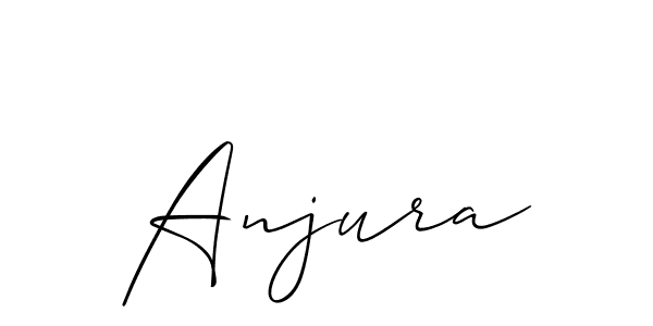 See photos of Anjura official signature by Spectra . Check more albums & portfolios. Read reviews & check more about Allison_Script font. Anjura signature style 2 images and pictures png