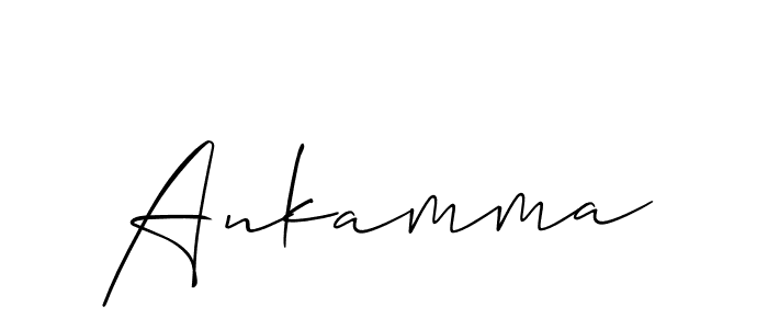 How to make Ankamma name signature. Use Allison_Script style for creating short signs online. This is the latest handwritten sign. Ankamma signature style 2 images and pictures png
