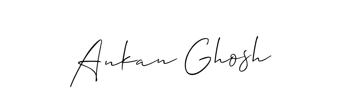 if you are searching for the best signature style for your name Ankan Ghosh. so please give up your signature search. here we have designed multiple signature styles  using Allison_Script. Ankan Ghosh signature style 2 images and pictures png