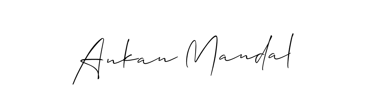 Best and Professional Signature Style for Ankan Mandal. Allison_Script Best Signature Style Collection. Ankan Mandal signature style 2 images and pictures png