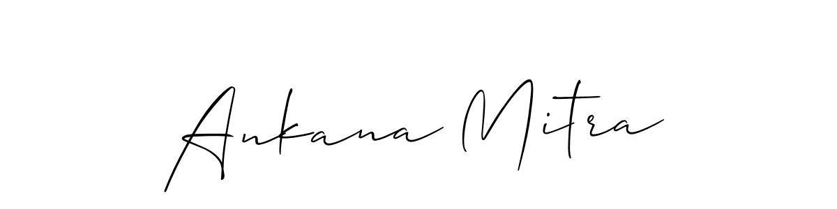 This is the best signature style for the Ankana Mitra name. Also you like these signature font (Allison_Script). Mix name signature. Ankana Mitra signature style 2 images and pictures png