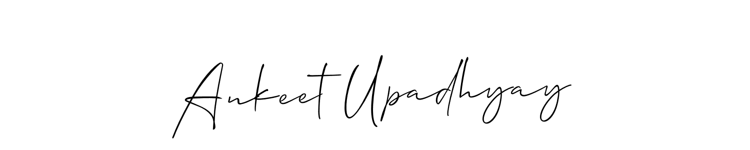 Best and Professional Signature Style for Ankeet Upadhyay. Allison_Script Best Signature Style Collection. Ankeet Upadhyay signature style 2 images and pictures png