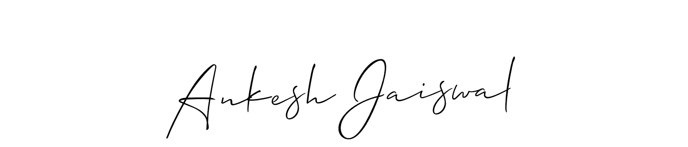 Here are the top 10 professional signature styles for the name Ankesh Jaiswal. These are the best autograph styles you can use for your name. Ankesh Jaiswal signature style 2 images and pictures png