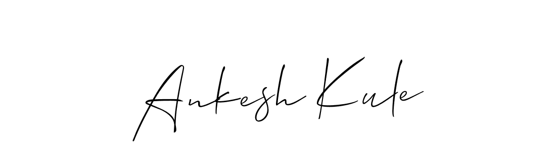 You can use this online signature creator to create a handwritten signature for the name Ankesh Kule. This is the best online autograph maker. Ankesh Kule signature style 2 images and pictures png