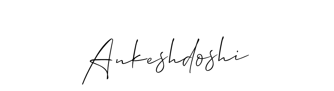 if you are searching for the best signature style for your name Ankeshdoshi. so please give up your signature search. here we have designed multiple signature styles  using Allison_Script. Ankeshdoshi signature style 2 images and pictures png