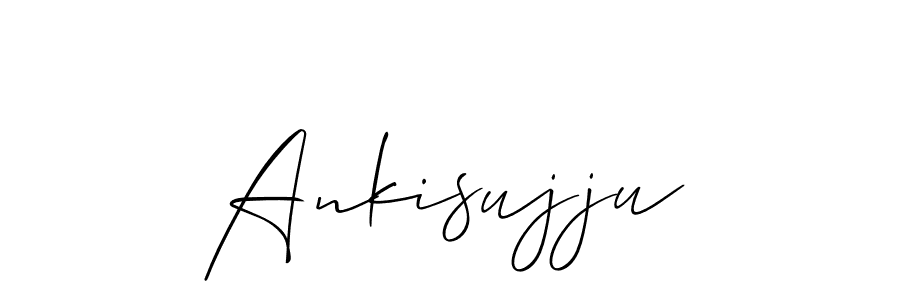 Make a beautiful signature design for name Ankisujju. Use this online signature maker to create a handwritten signature for free. Ankisujju signature style 2 images and pictures png