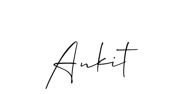 Best and Professional Signature Style for Ankit . Allison_Script Best Signature Style Collection. Ankit  signature style 2 images and pictures png