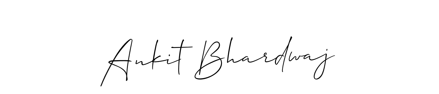 How to make Ankit Bhardwaj signature? Allison_Script is a professional autograph style. Create handwritten signature for Ankit Bhardwaj name. Ankit Bhardwaj signature style 2 images and pictures png