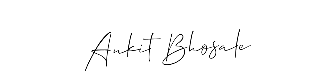 Similarly Allison_Script is the best handwritten signature design. Signature creator online .You can use it as an online autograph creator for name Ankit Bhosale. Ankit Bhosale signature style 2 images and pictures png