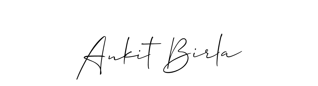 Best and Professional Signature Style for Ankit Birla. Allison_Script Best Signature Style Collection. Ankit Birla signature style 2 images and pictures png