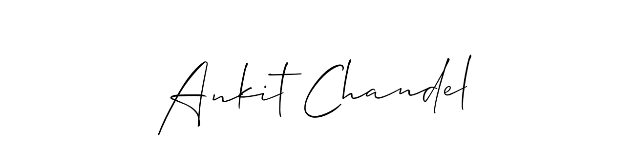 Make a beautiful signature design for name Ankit Chandel. Use this online signature maker to create a handwritten signature for free. Ankit Chandel signature style 2 images and pictures png