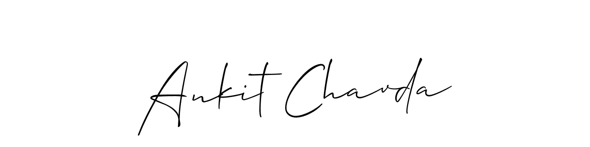 You can use this online signature creator to create a handwritten signature for the name Ankit Chavda. This is the best online autograph maker. Ankit Chavda signature style 2 images and pictures png