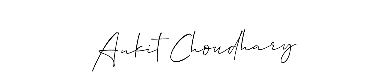 Also You can easily find your signature by using the search form. We will create Ankit Choudhary name handwritten signature images for you free of cost using Allison_Script sign style. Ankit Choudhary signature style 2 images and pictures png