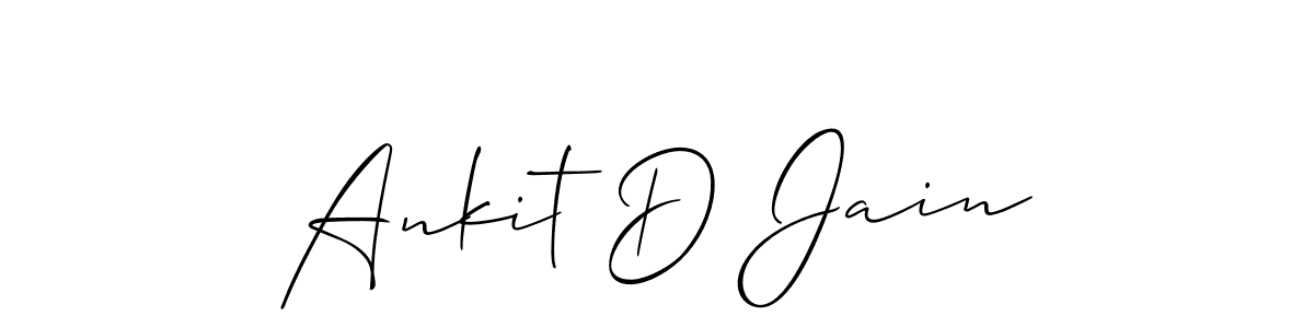 Make a beautiful signature design for name Ankit D Jain. Use this online signature maker to create a handwritten signature for free. Ankit D Jain signature style 2 images and pictures png