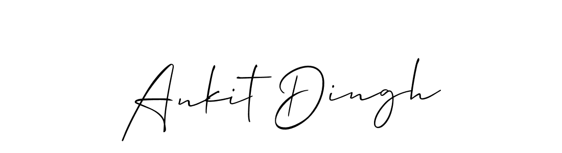 Create a beautiful signature design for name Ankit Dingh. With this signature (Allison_Script) fonts, you can make a handwritten signature for free. Ankit Dingh signature style 2 images and pictures png