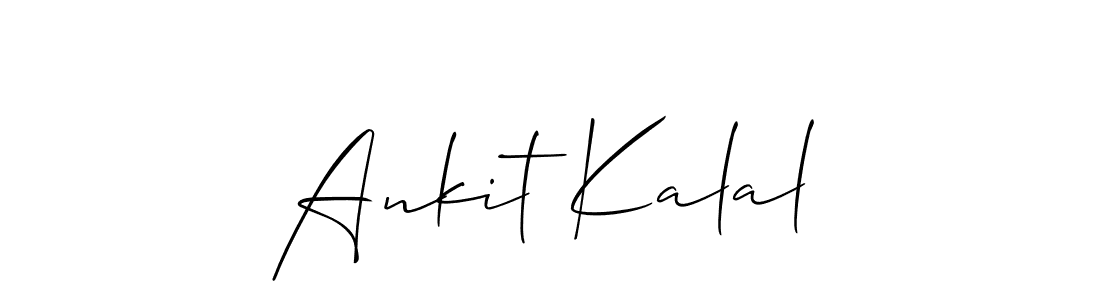 Also You can easily find your signature by using the search form. We will create Ankit Kalal name handwritten signature images for you free of cost using Allison_Script sign style. Ankit Kalal signature style 2 images and pictures png