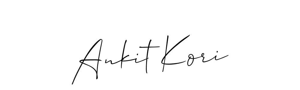 Make a beautiful signature design for name Ankit Kori. Use this online signature maker to create a handwritten signature for free. Ankit Kori signature style 2 images and pictures png