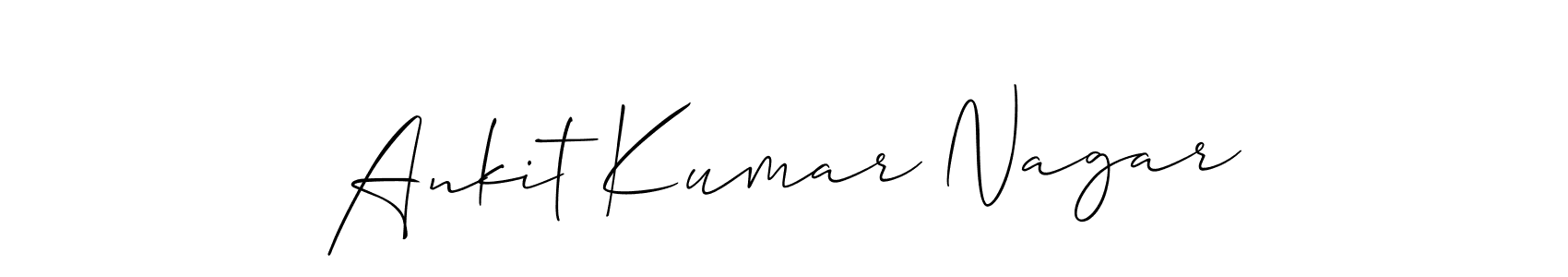 Check out images of Autograph of Ankit Kumar Nagar name. Actor Ankit Kumar Nagar Signature Style. Allison_Script is a professional sign style online. Ankit Kumar Nagar signature style 2 images and pictures png