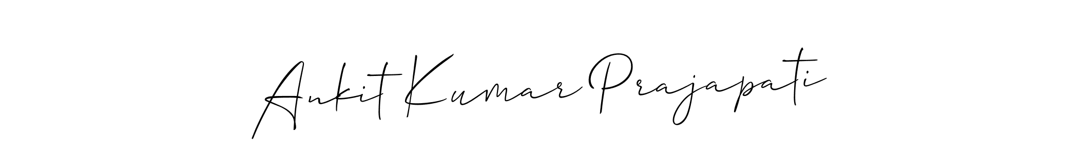 Once you've used our free online signature maker to create your best signature Allison_Script style, it's time to enjoy all of the benefits that Ankit Kumar Prajapati name signing documents. Ankit Kumar Prajapati signature style 2 images and pictures png