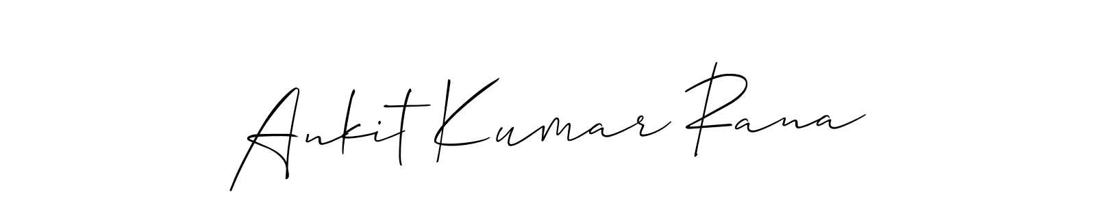 Similarly Allison_Script is the best handwritten signature design. Signature creator online .You can use it as an online autograph creator for name Ankit Kumar Rana. Ankit Kumar Rana signature style 2 images and pictures png
