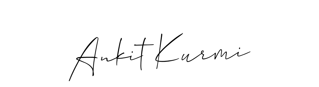 Also we have Ankit Kurmi name is the best signature style. Create professional handwritten signature collection using Allison_Script autograph style. Ankit Kurmi signature style 2 images and pictures png