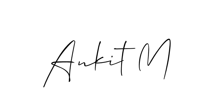 See photos of Ankit M official signature by Spectra . Check more albums & portfolios. Read reviews & check more about Allison_Script font. Ankit M signature style 2 images and pictures png