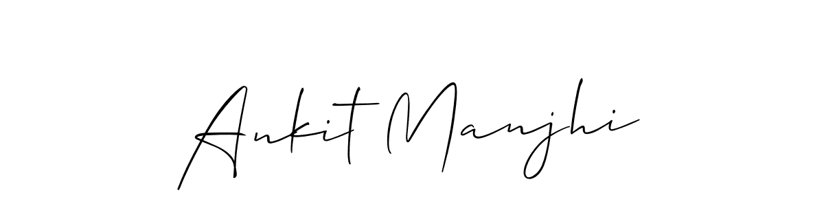 How to make Ankit Manjhi signature? Allison_Script is a professional autograph style. Create handwritten signature for Ankit Manjhi name. Ankit Manjhi signature style 2 images and pictures png