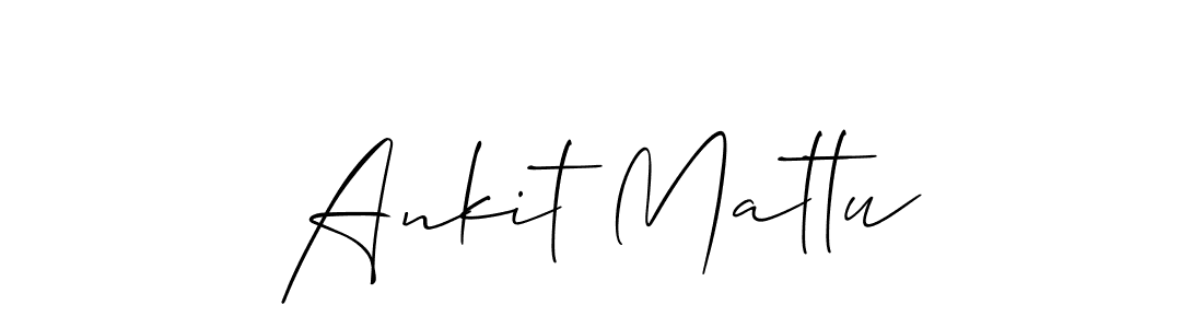 Once you've used our free online signature maker to create your best signature Allison_Script style, it's time to enjoy all of the benefits that Ankit Mattu name signing documents. Ankit Mattu signature style 2 images and pictures png