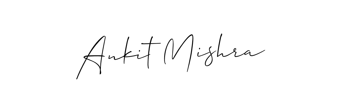 if you are searching for the best signature style for your name Ankit Mishra. so please give up your signature search. here we have designed multiple signature styles  using Allison_Script. Ankit Mishra signature style 2 images and pictures png