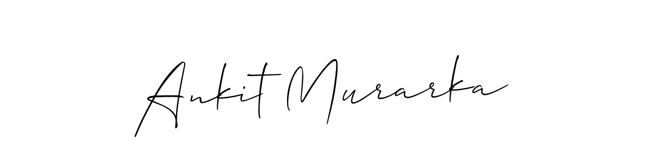 Also we have Ankit Murarka name is the best signature style. Create professional handwritten signature collection using Allison_Script autograph style. Ankit Murarka signature style 2 images and pictures png