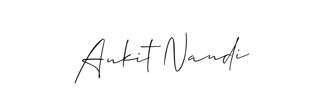 Make a beautiful signature design for name Ankit Nandi. Use this online signature maker to create a handwritten signature for free. Ankit Nandi signature style 2 images and pictures png