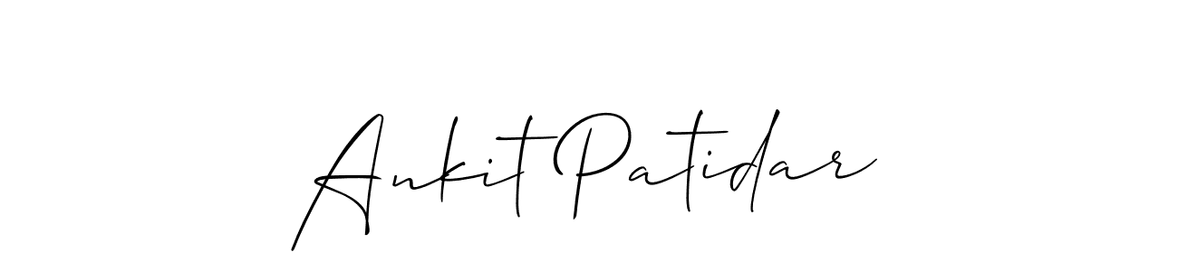 This is the best signature style for the Ankit Patidar name. Also you like these signature font (Allison_Script). Mix name signature. Ankit Patidar signature style 2 images and pictures png