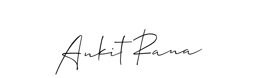 Similarly Allison_Script is the best handwritten signature design. Signature creator online .You can use it as an online autograph creator for name Ankit Rana. Ankit Rana signature style 2 images and pictures png