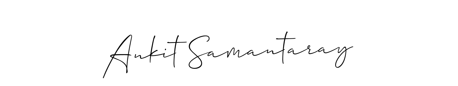 It looks lik you need a new signature style for name Ankit Samantaray. Design unique handwritten (Allison_Script) signature with our free signature maker in just a few clicks. Ankit Samantaray signature style 2 images and pictures png