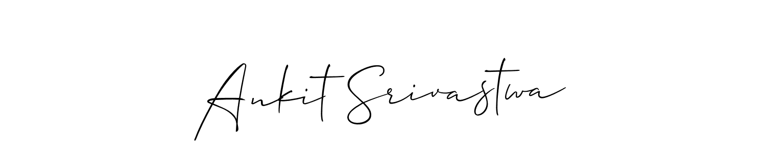 Also You can easily find your signature by using the search form. We will create Ankit Srivastwa name handwritten signature images for you free of cost using Allison_Script sign style. Ankit Srivastwa signature style 2 images and pictures png