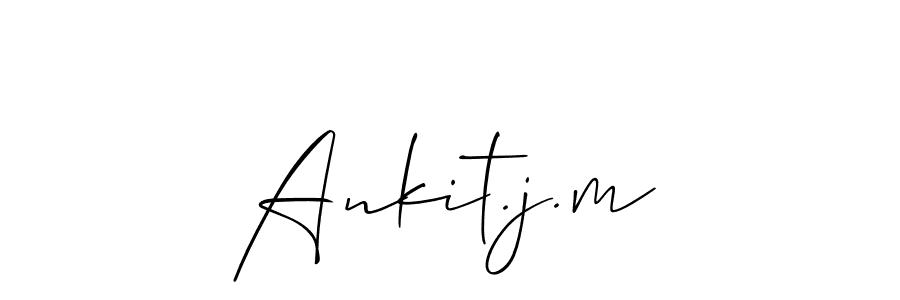 See photos of Ankit.j.m official signature by Spectra . Check more albums & portfolios. Read reviews & check more about Allison_Script font. Ankit.j.m signature style 2 images and pictures png