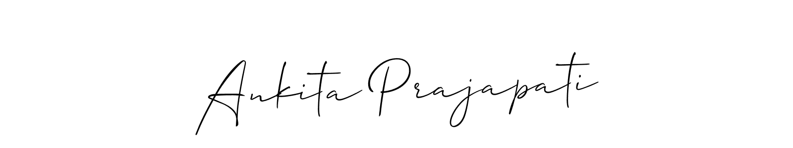 Once you've used our free online signature maker to create your best signature Allison_Script style, it's time to enjoy all of the benefits that Ankita Prajapati name signing documents. Ankita Prajapati signature style 2 images and pictures png