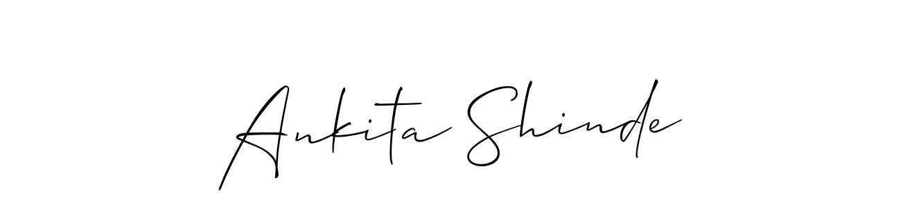 How to Draw Ankita Shinde signature style? Allison_Script is a latest design signature styles for name Ankita Shinde. Ankita Shinde signature style 2 images and pictures png