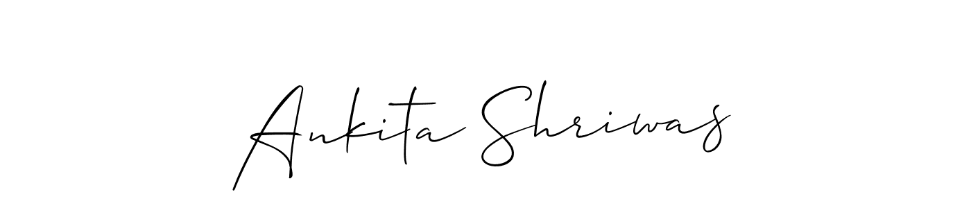 How to Draw Ankita Shriwas signature style? Allison_Script is a latest design signature styles for name Ankita Shriwas. Ankita Shriwas signature style 2 images and pictures png