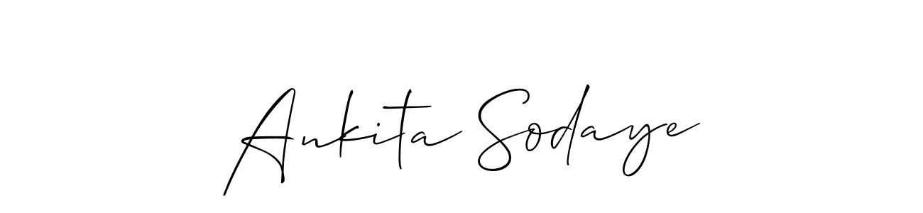Once you've used our free online signature maker to create your best signature Allison_Script style, it's time to enjoy all of the benefits that Ankita Sodaye name signing documents. Ankita Sodaye signature style 2 images and pictures png