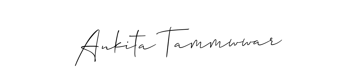 Once you've used our free online signature maker to create your best signature Allison_Script style, it's time to enjoy all of the benefits that Ankita Tammwwar name signing documents. Ankita Tammwwar signature style 2 images and pictures png