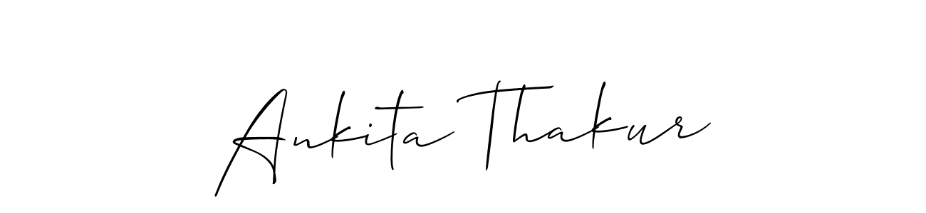 Similarly Allison_Script is the best handwritten signature design. Signature creator online .You can use it as an online autograph creator for name Ankita Thakur. Ankita Thakur signature style 2 images and pictures png