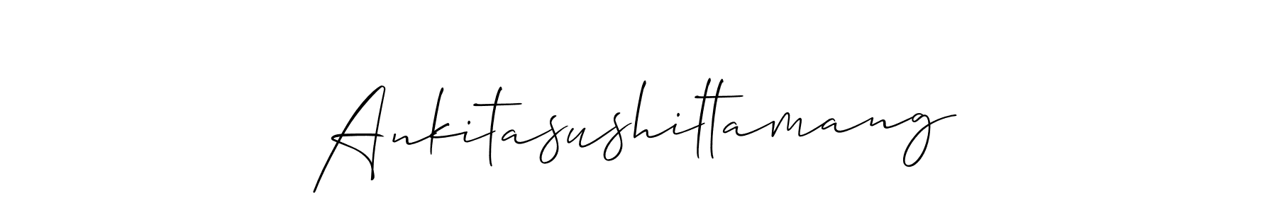 Once you've used our free online signature maker to create your best signature Allison_Script style, it's time to enjoy all of the benefits that Ankitasushiltamang name signing documents. Ankitasushiltamang signature style 2 images and pictures png