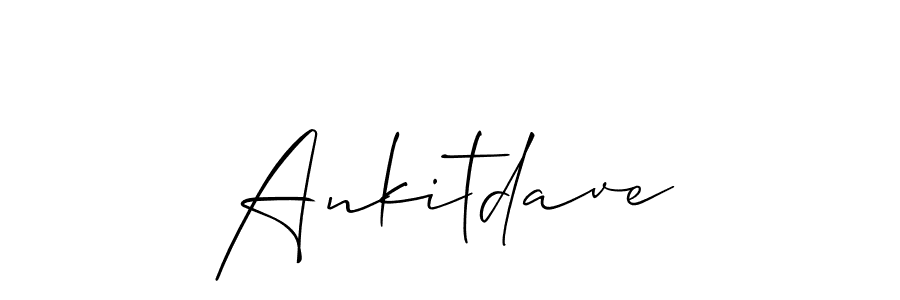 if you are searching for the best signature style for your name Ankitdave. so please give up your signature search. here we have designed multiple signature styles  using Allison_Script. Ankitdave signature style 2 images and pictures png
